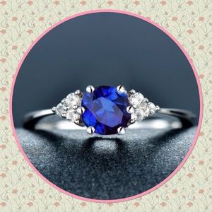 ❄️New❄️Beautiful Sapphire Party Ring❄️
